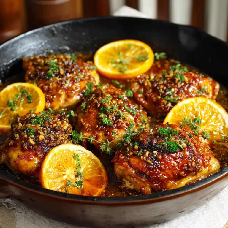 Orange Glazed Chicken