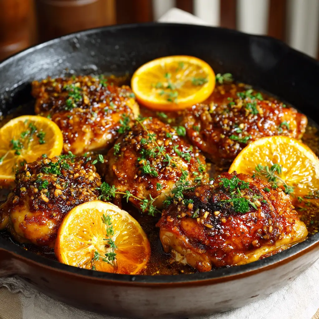 Orange Glazed Chicken