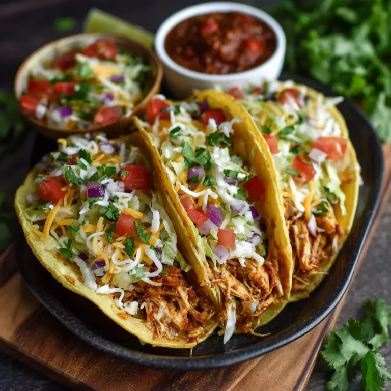 Slow Cooker Chicken Tacos