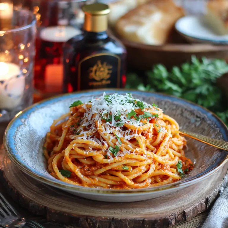 Spaghetti alla Vodka
