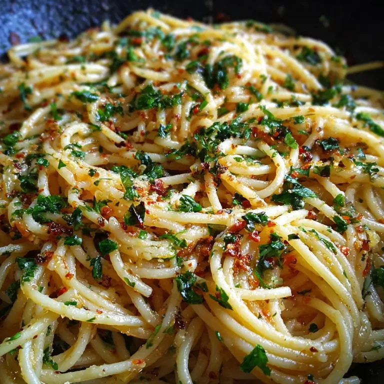 Spaghetti with Roasted Garlic Butter