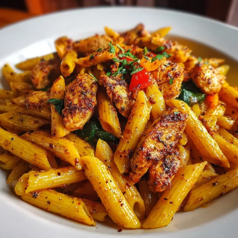 Spicy Cajun Chicken Pasta