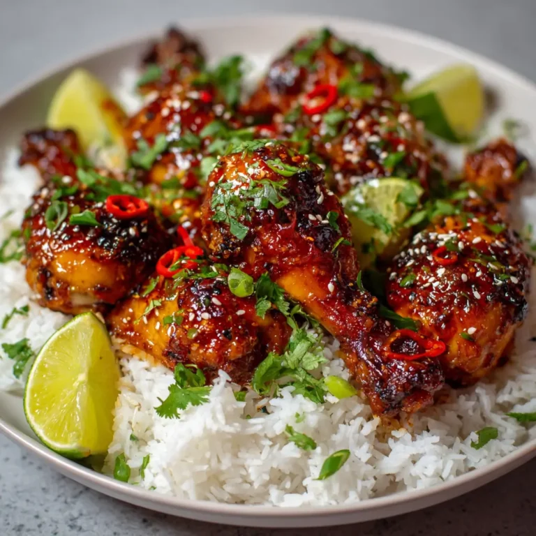 Sticky Asian Chicken Drumsticks