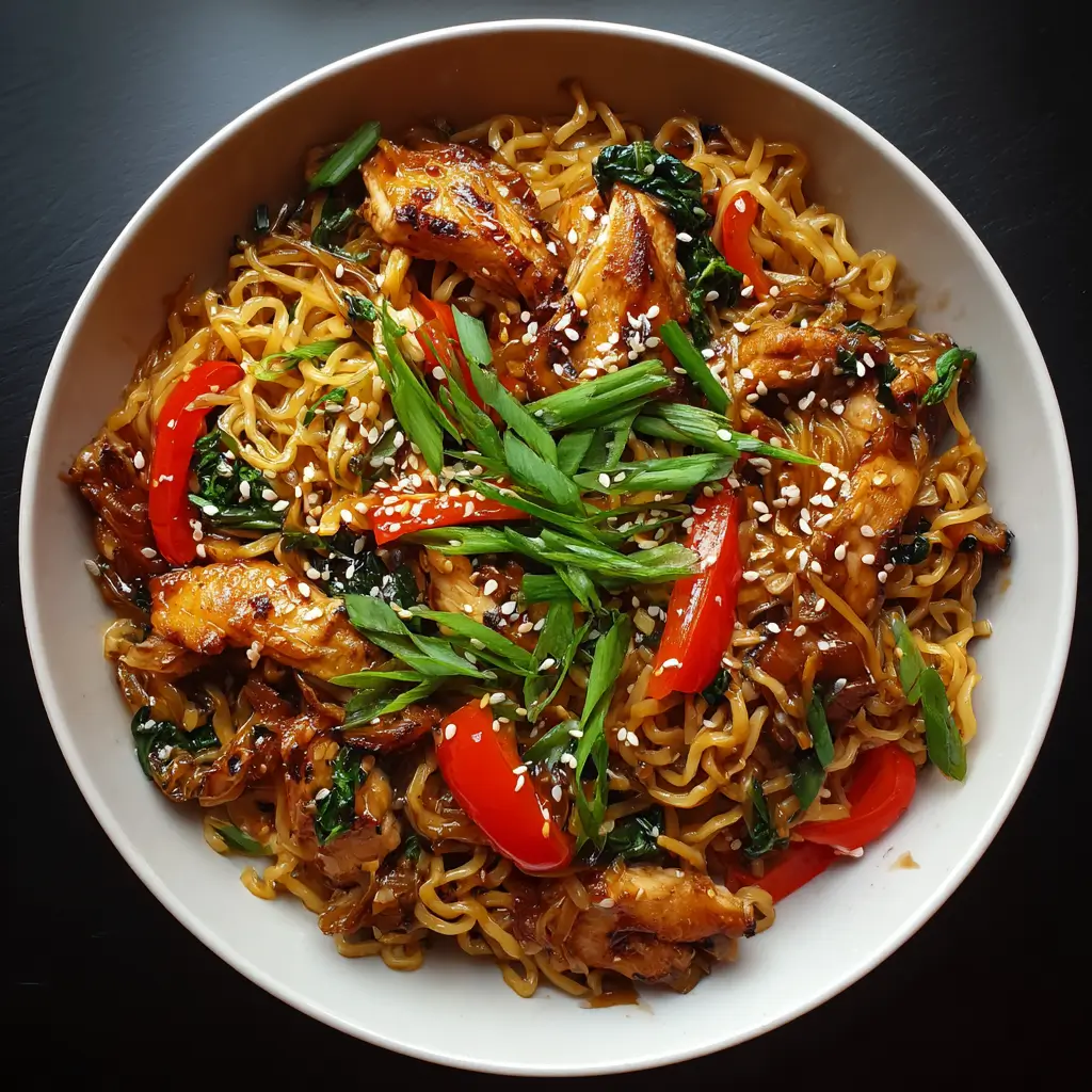 Teriyaki Chicken Noodles