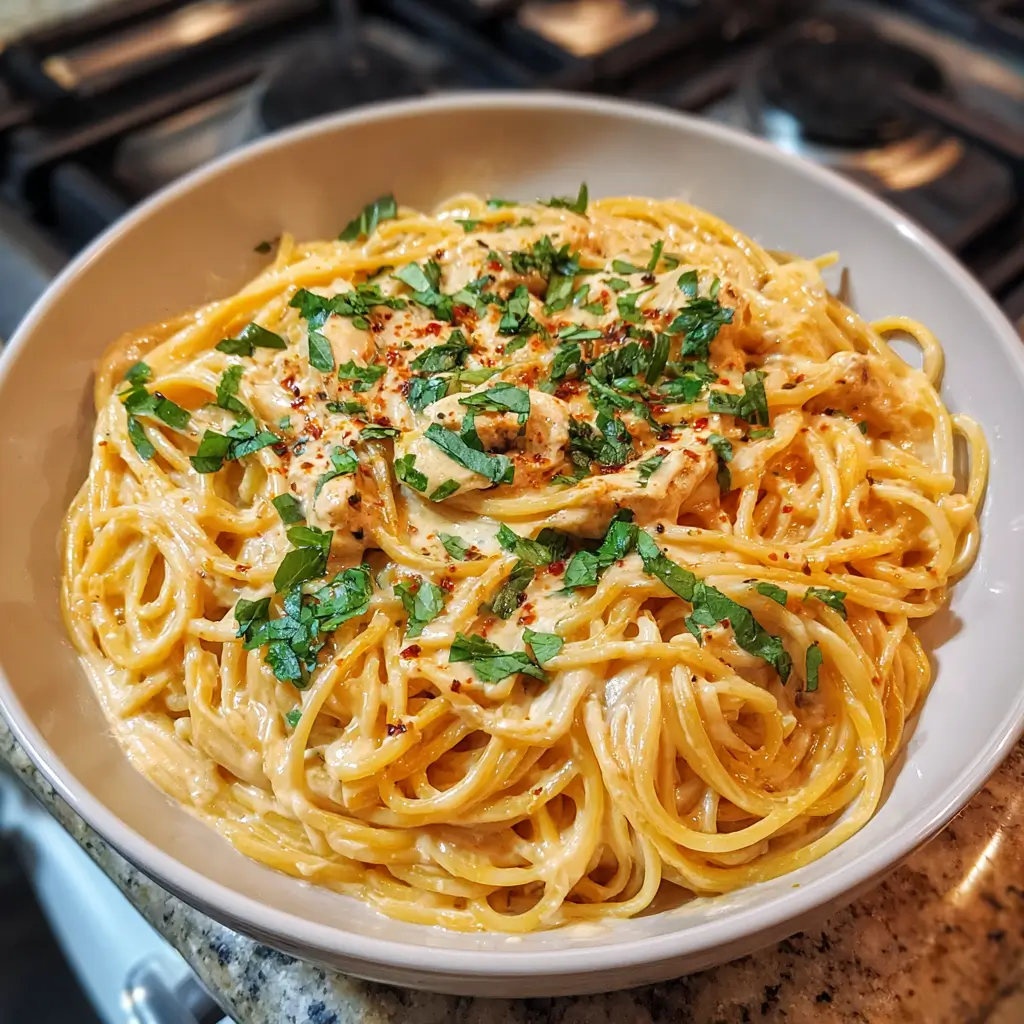 Vegan Spaghetti Alfredo