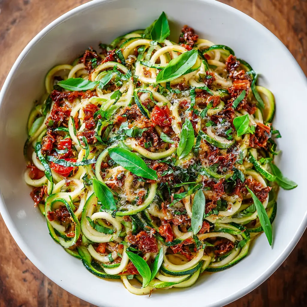 Zucchini Noodle Spaghetti