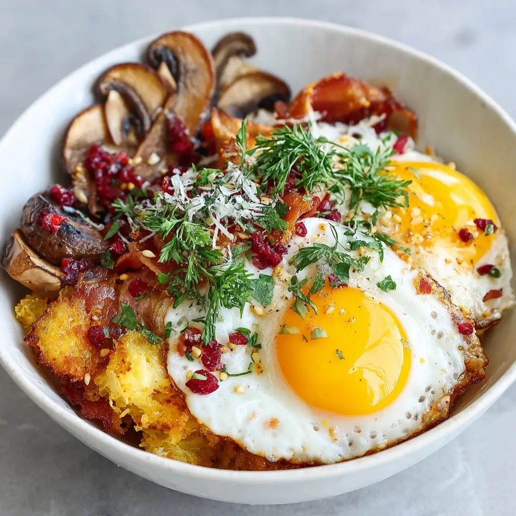 Air-Fryer Breakfast Bowl