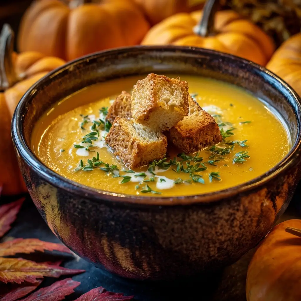 Autumn Harvest Soup (pumpkin, squash)