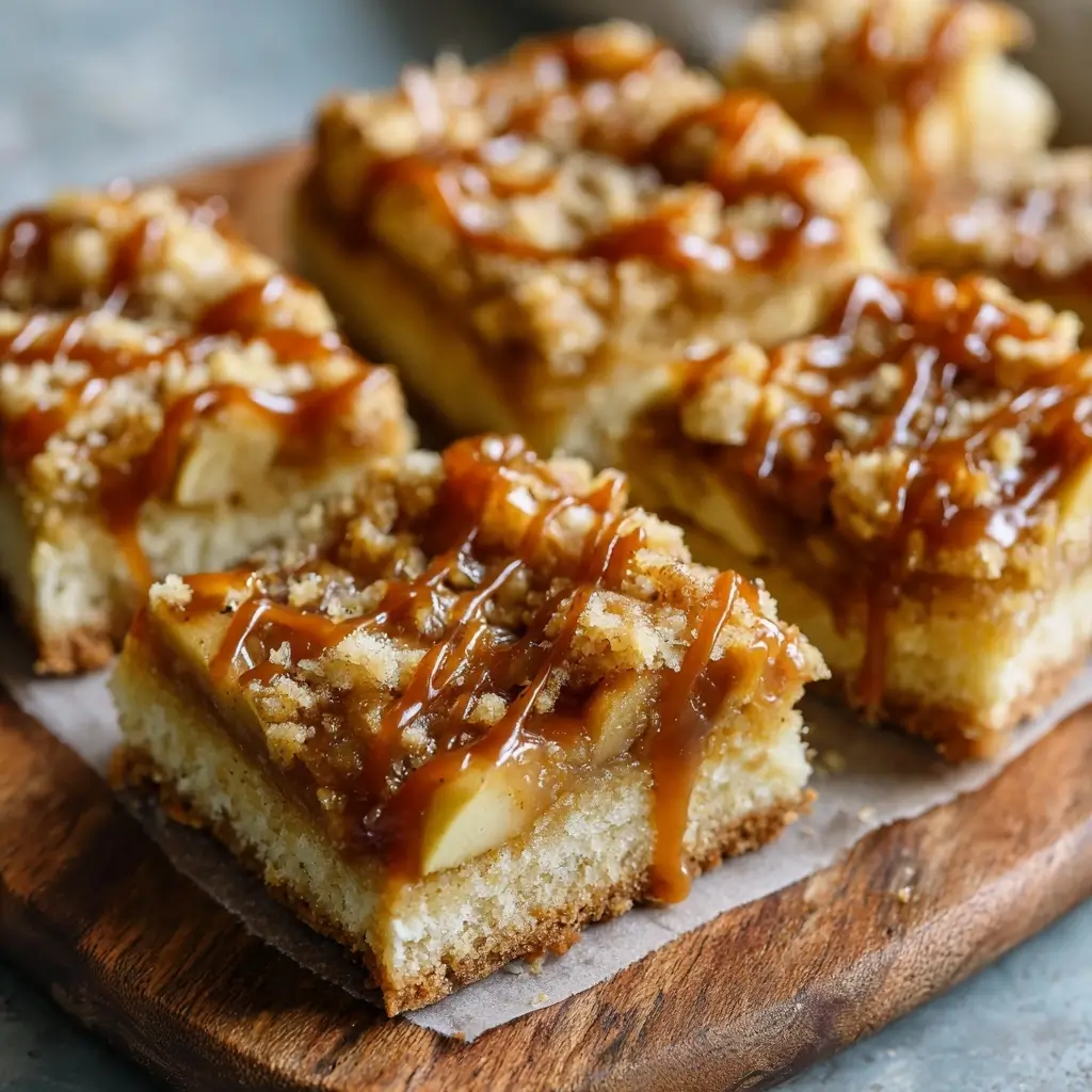Caramel Apple Cookie Bars