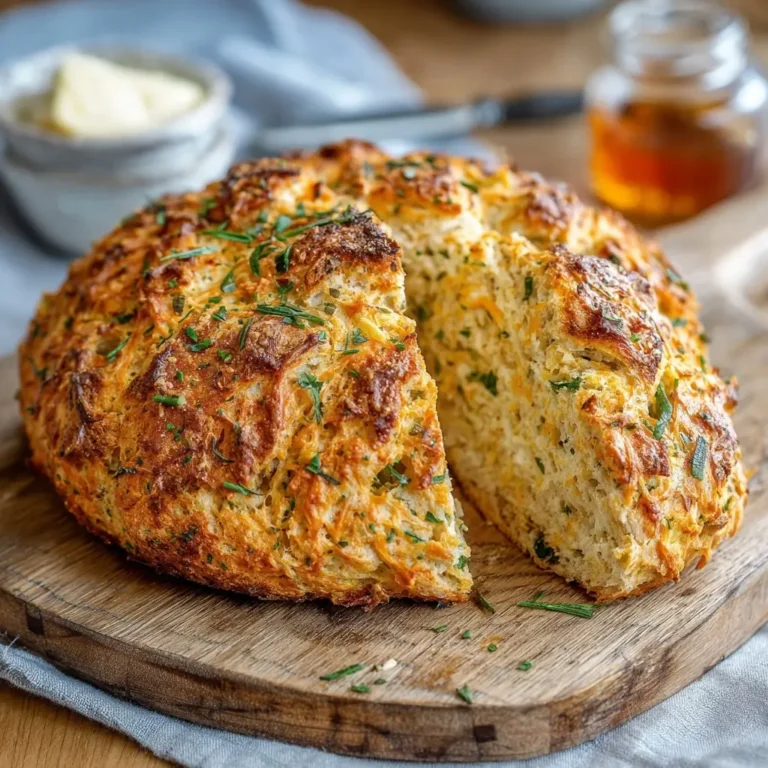 Cheddar and Herb Soda Bread