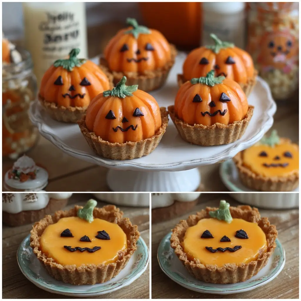 Cheese & Cracker “Pumpkin” Pies