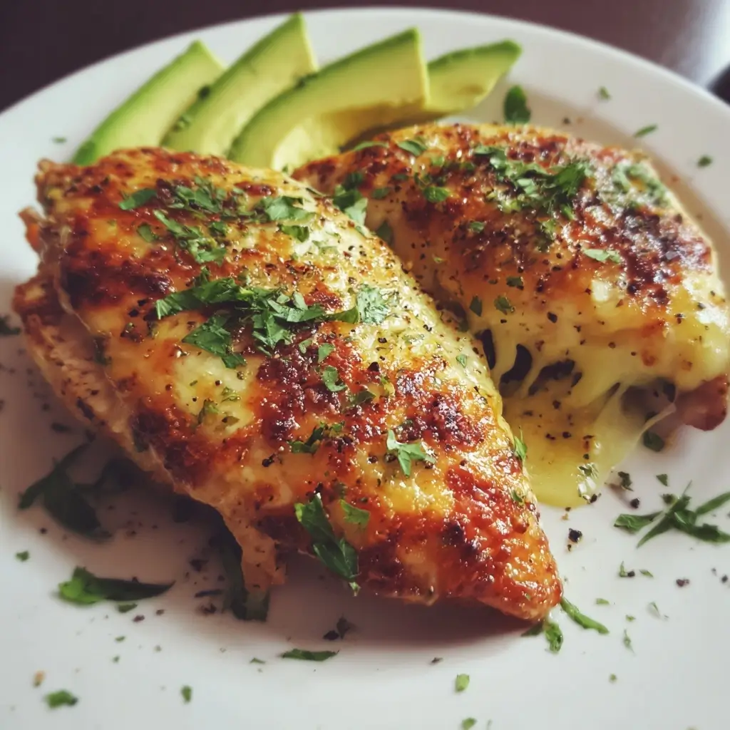 Cheesy Chicken Avocado