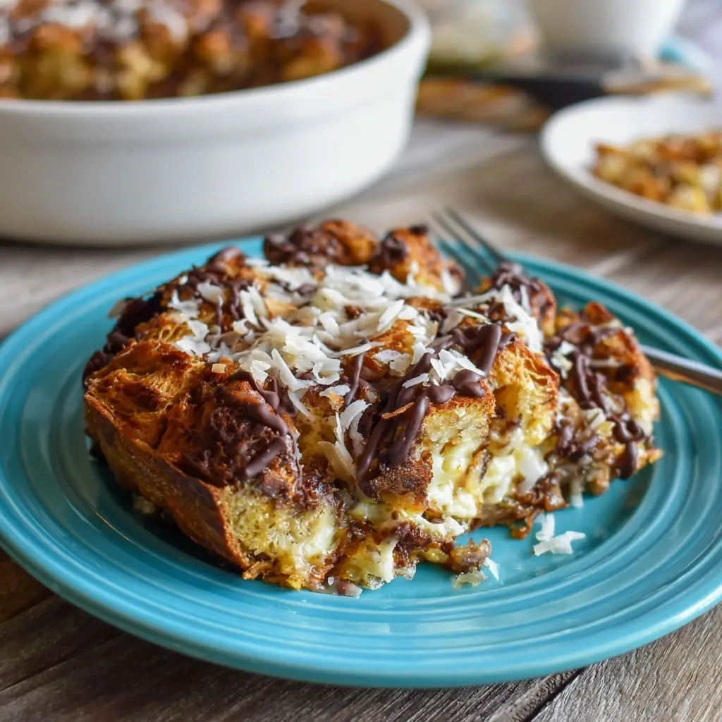 Chocolate Croissant Breakfast Bake that Everyone Loves