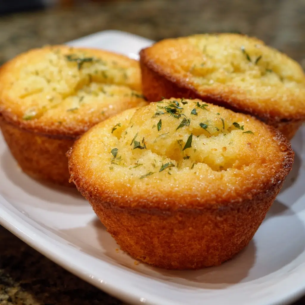 Cornbread Cupcakes (savory or sweet)