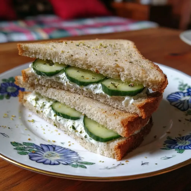 Cucumber Sandwich