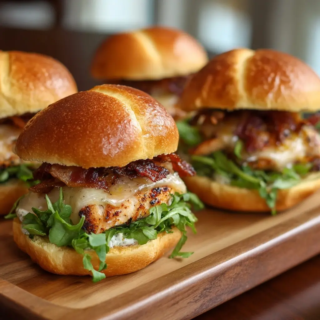 Easy Maple Chicken Sliders for Game Day Snacks