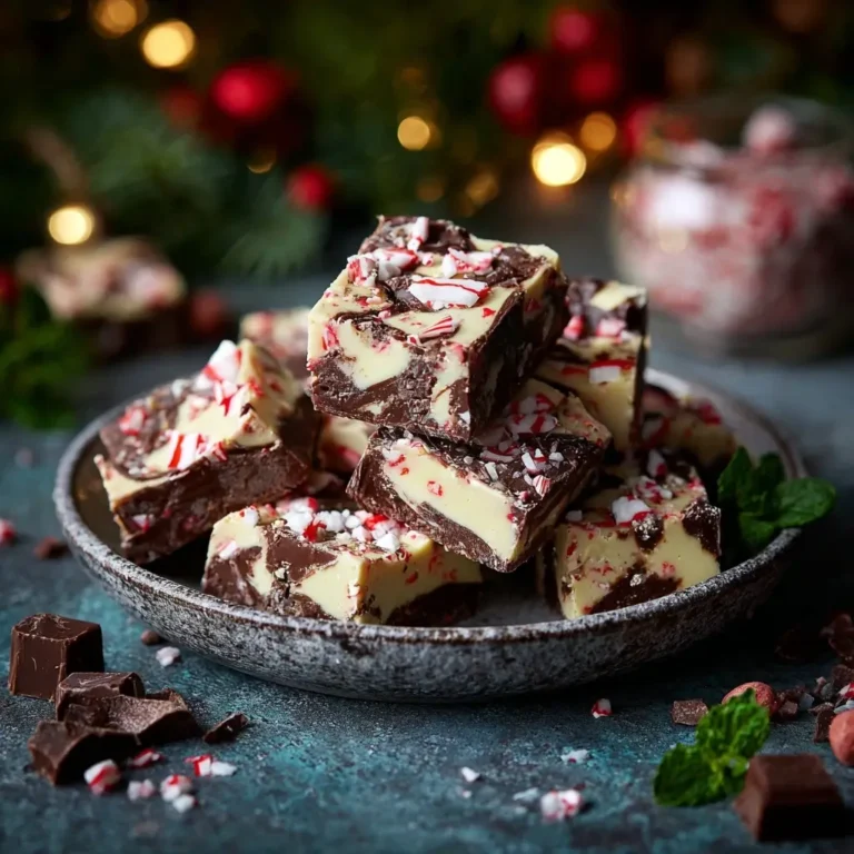 Festive Fudge (e.g. peppermint fudge, chocolate fudge)