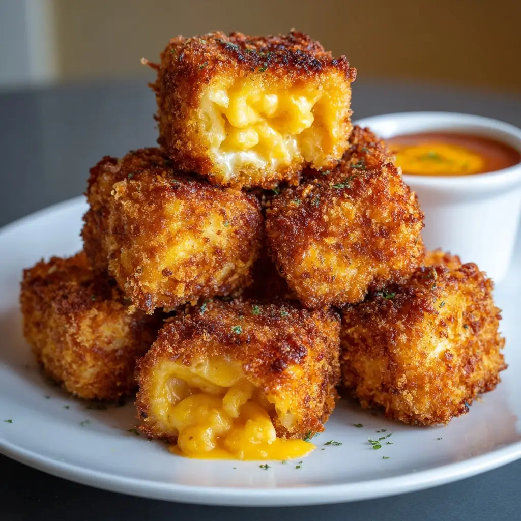 Fried Mac and Cheese Bites
