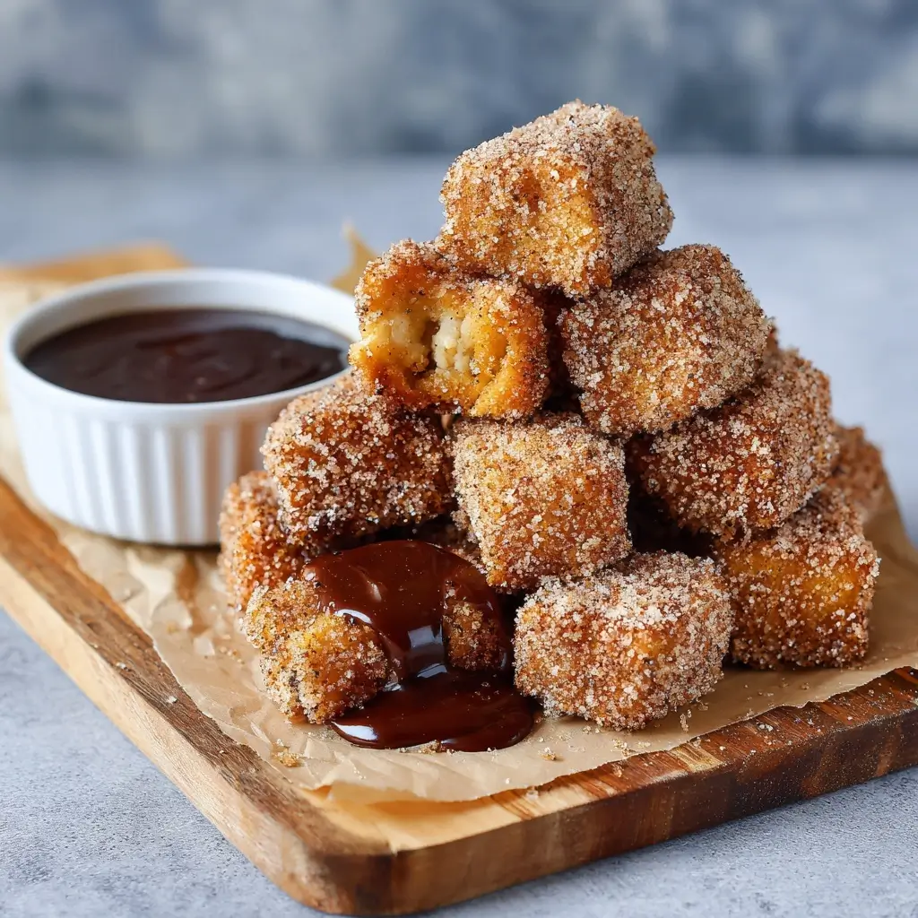 Healthy Air Fryer Churro Bites