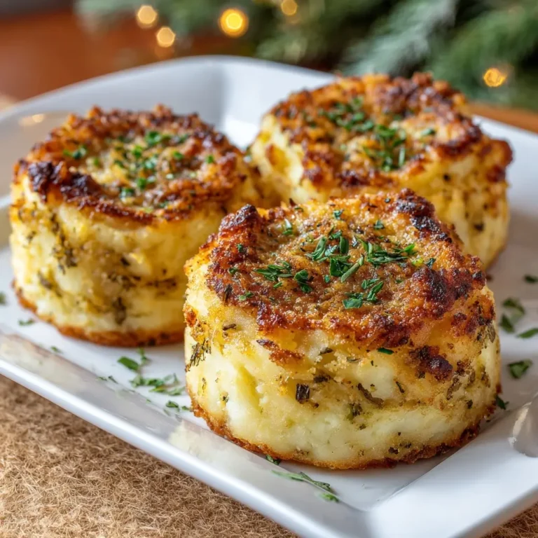 Herb Stuffed Mashed Potatoes