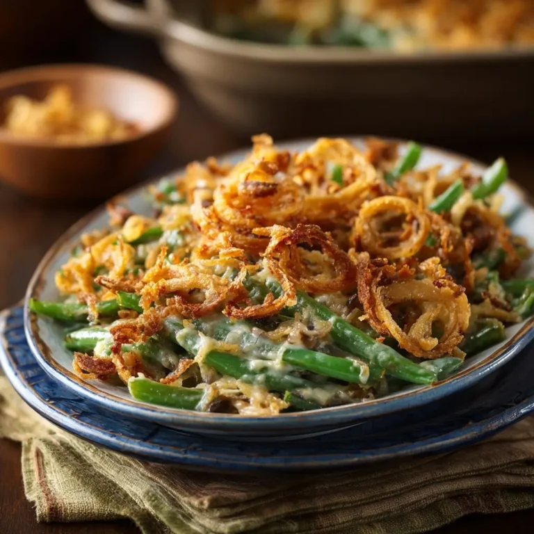 Make-Ahead Green Bean Casserole