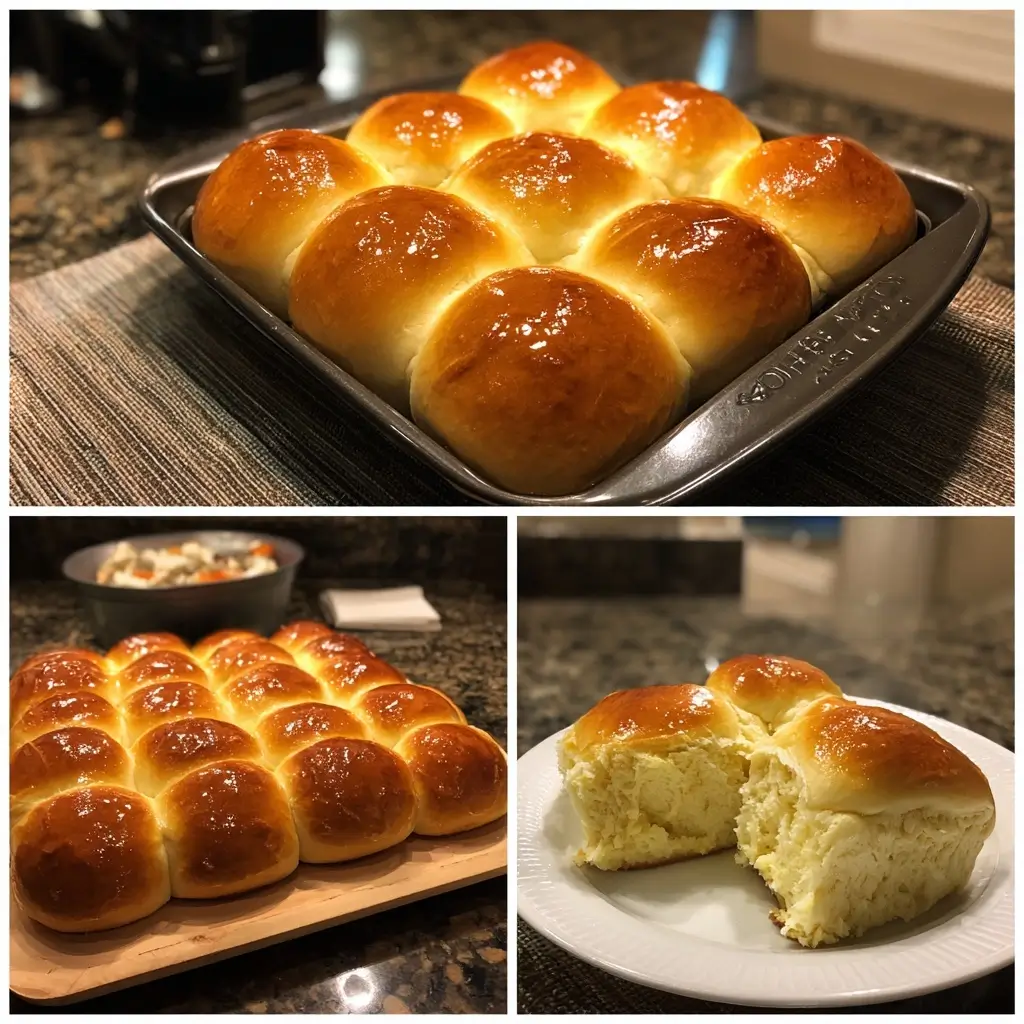 Parker House Dinner Rolls