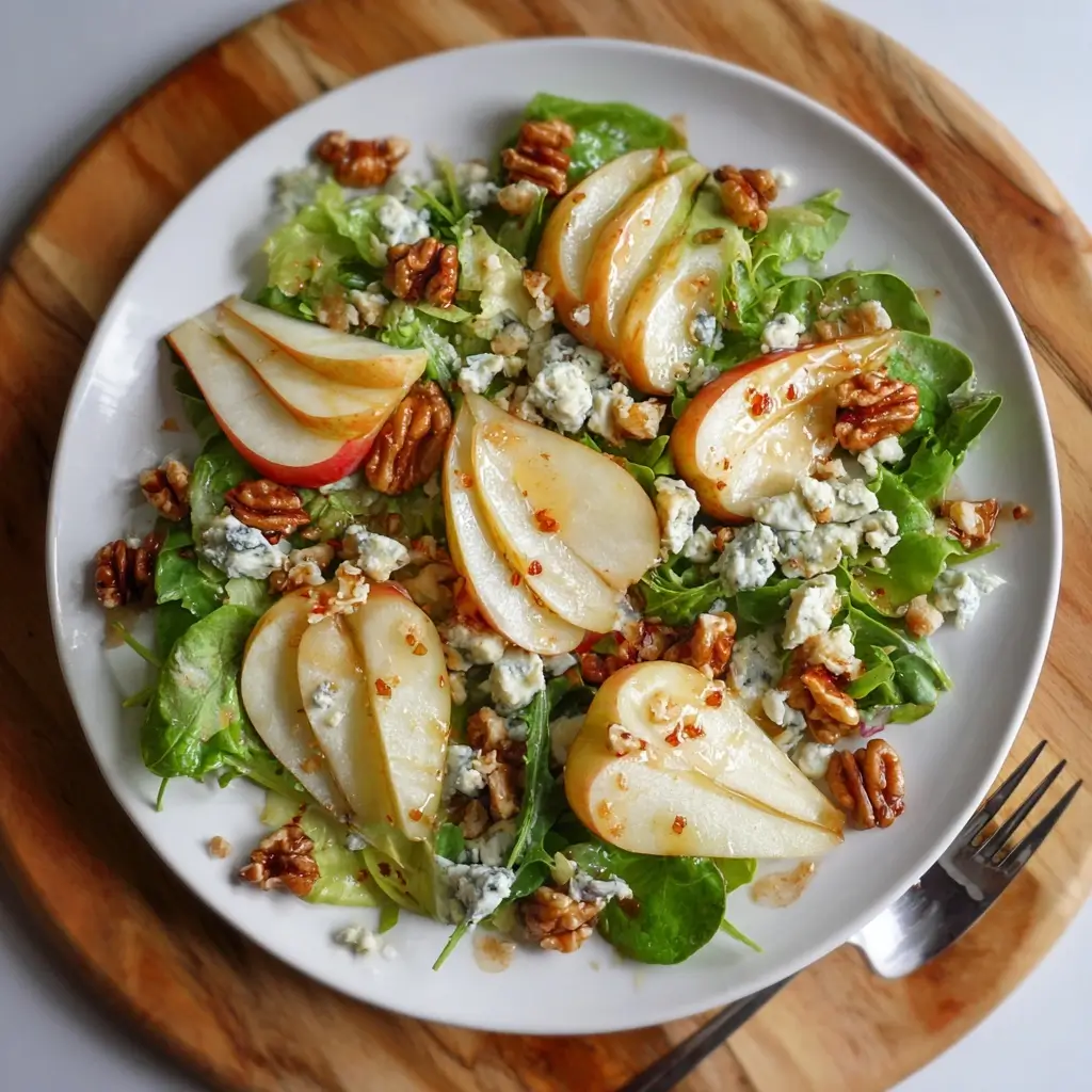 Pear & Gorgonzola Salad