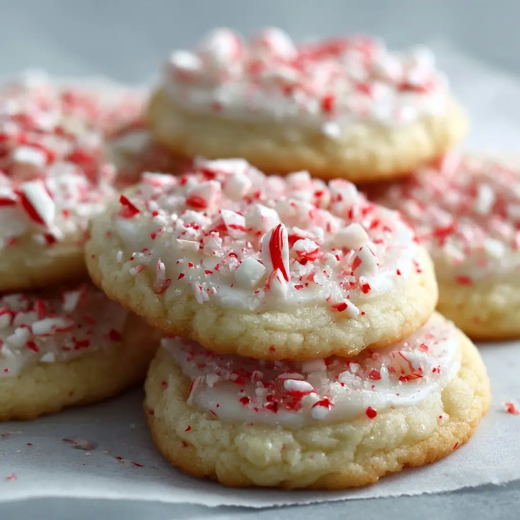Peppermint Sugar Cookies