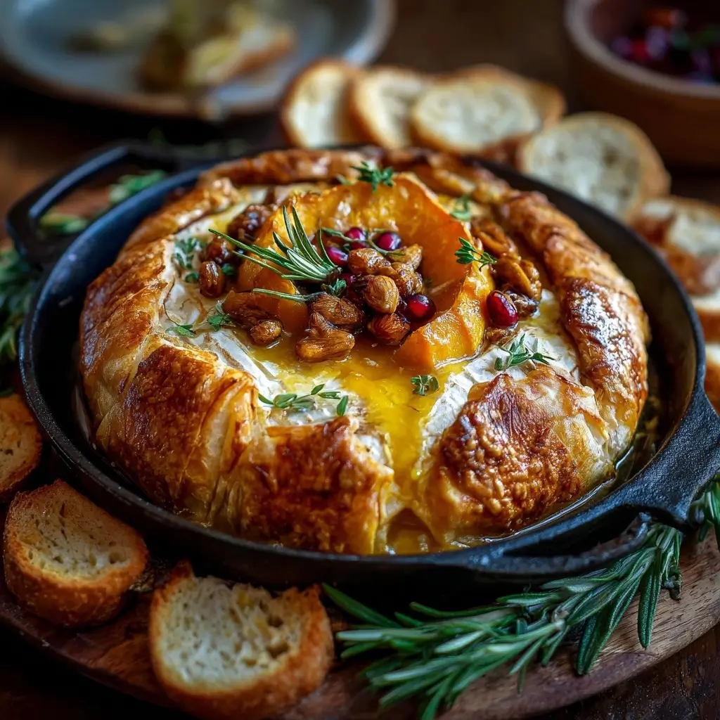 Pumpkin Baked Brie