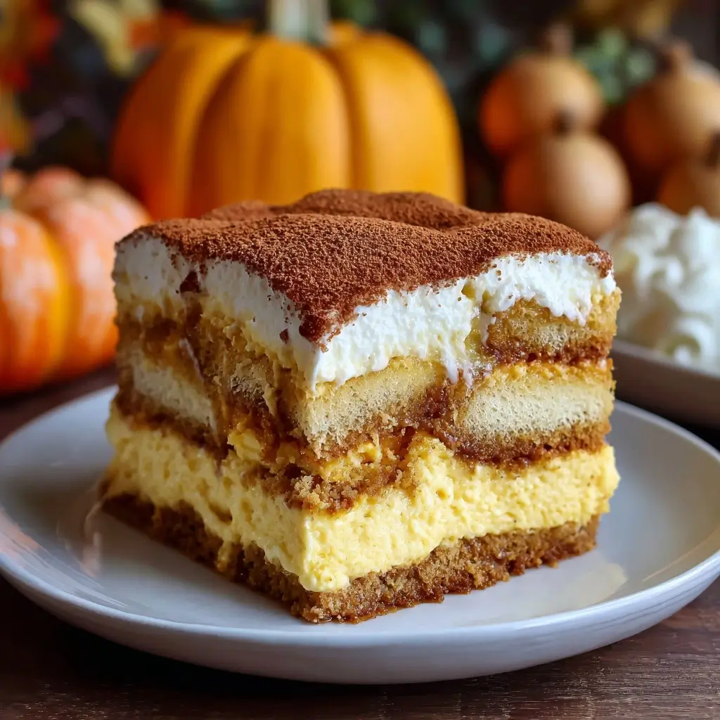 Pumpkin Tiramisu