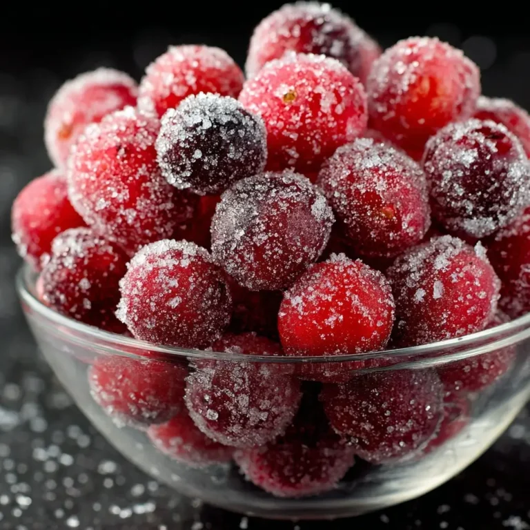 Sugared Cranberries