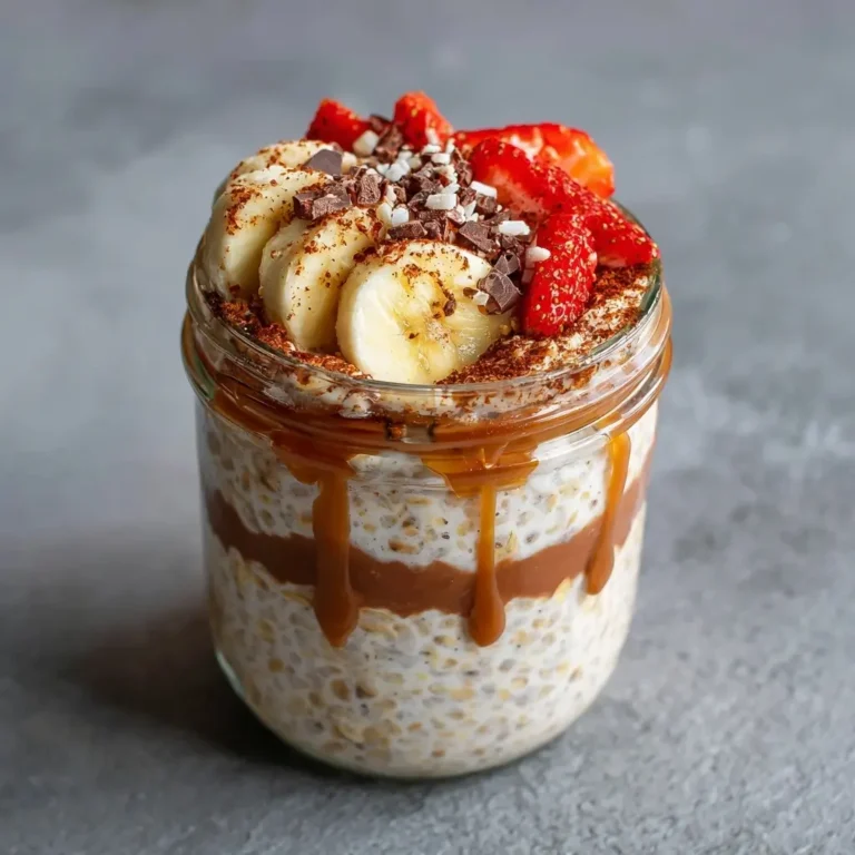 Tiramisu-Inspired Overnight Oats
