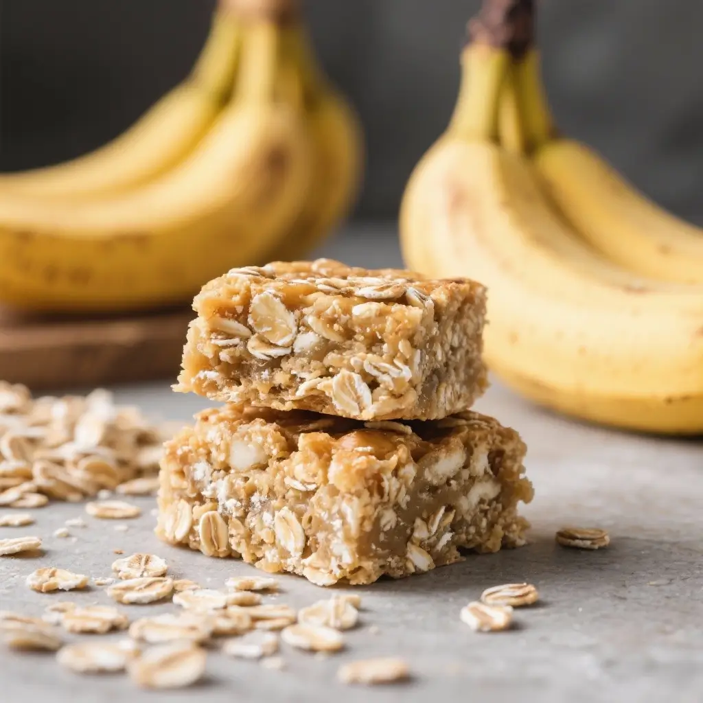 Banana Oat Bars