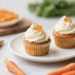 Carrot Cupcakes with Cream Cheese Frosting
