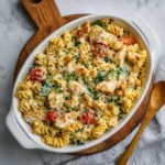 Chicken Caesar Pasta Casserole