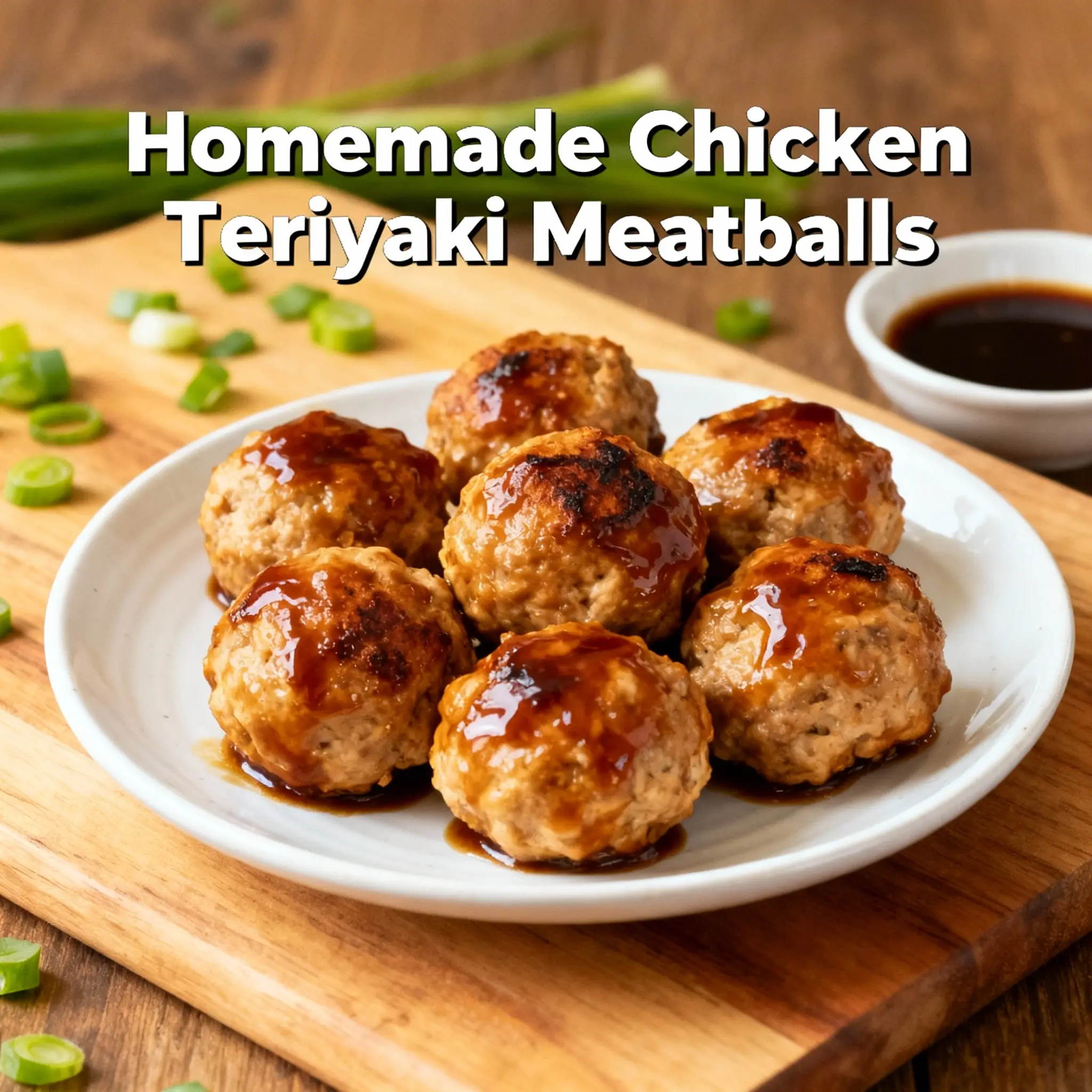 Chicken Teriyaki Meatballs
