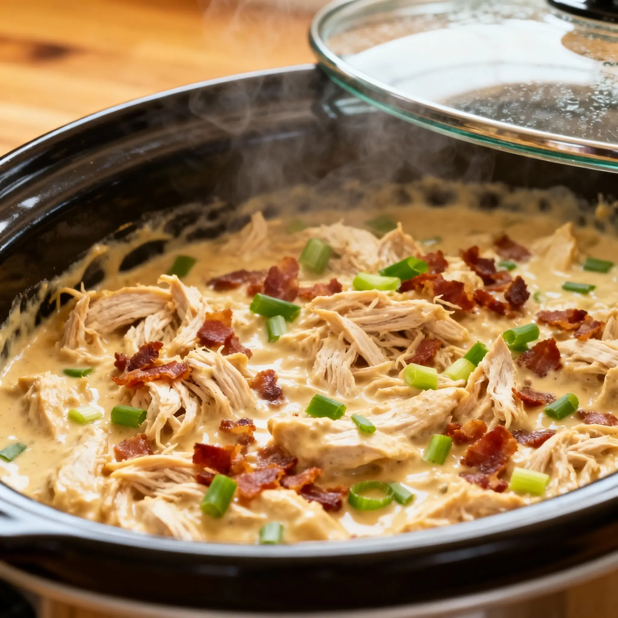 Crockpot Creamy Crack Chicken