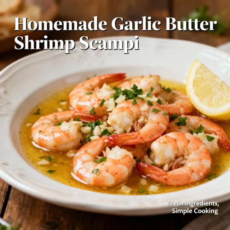Garlic Butter Shrimp Scampi