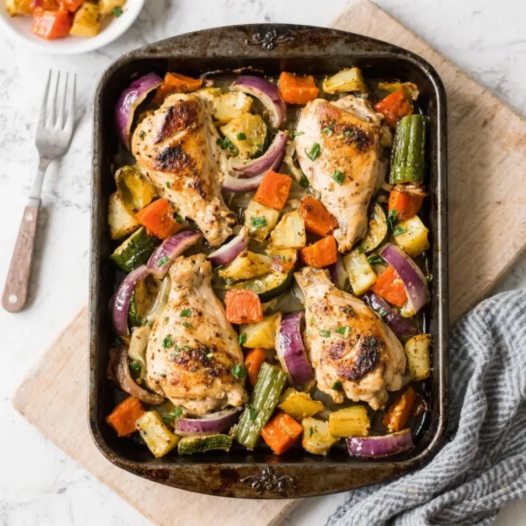One-Pan Greek Chicken & Veggies