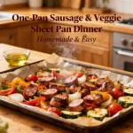 One-Pan Sausage & Veggie Sheet Pan Dinner