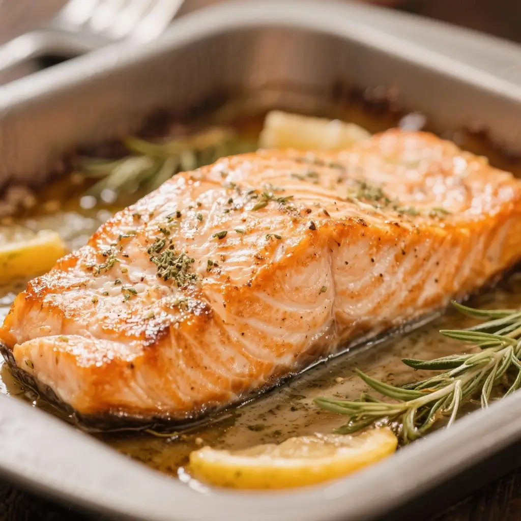 Oven-Baked Salmon