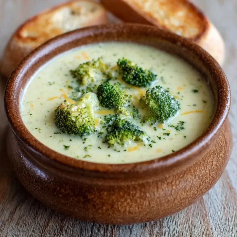 Panera Broccoli Cheese Soup Copycat