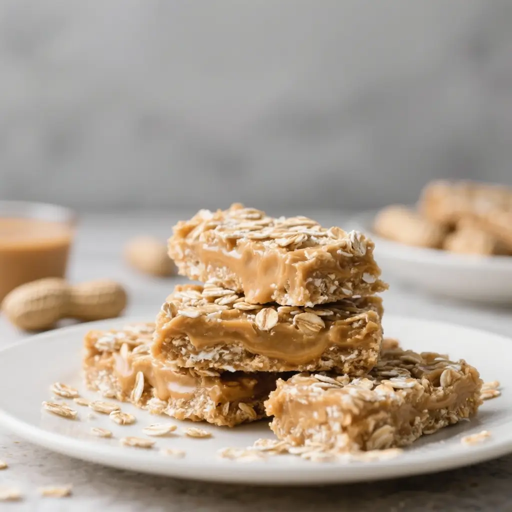 Peanut Butter Oat Bars