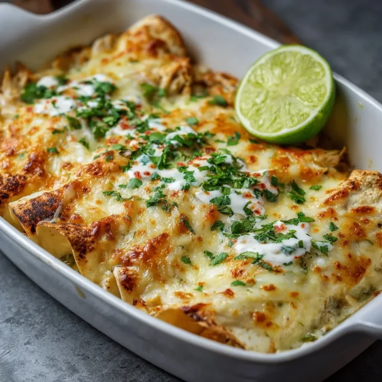 Sour Cream Chicken Enchiladas