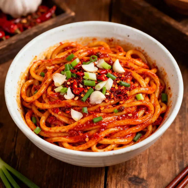 Spicy Chili Garlic Noodles