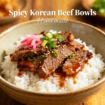 Spicy Korean Beef Bowls