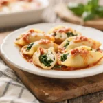 Spinach Ricotta Stuffed Shells