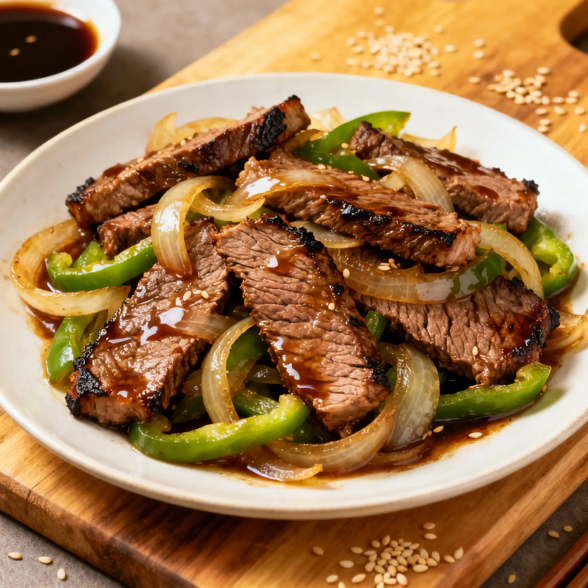 Teriyaki Steak Stir Fry