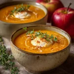 Autumn Harvest Apple Carrot Soup