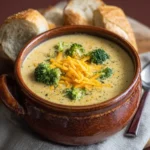Broccoli Cheddar Copycat Soup